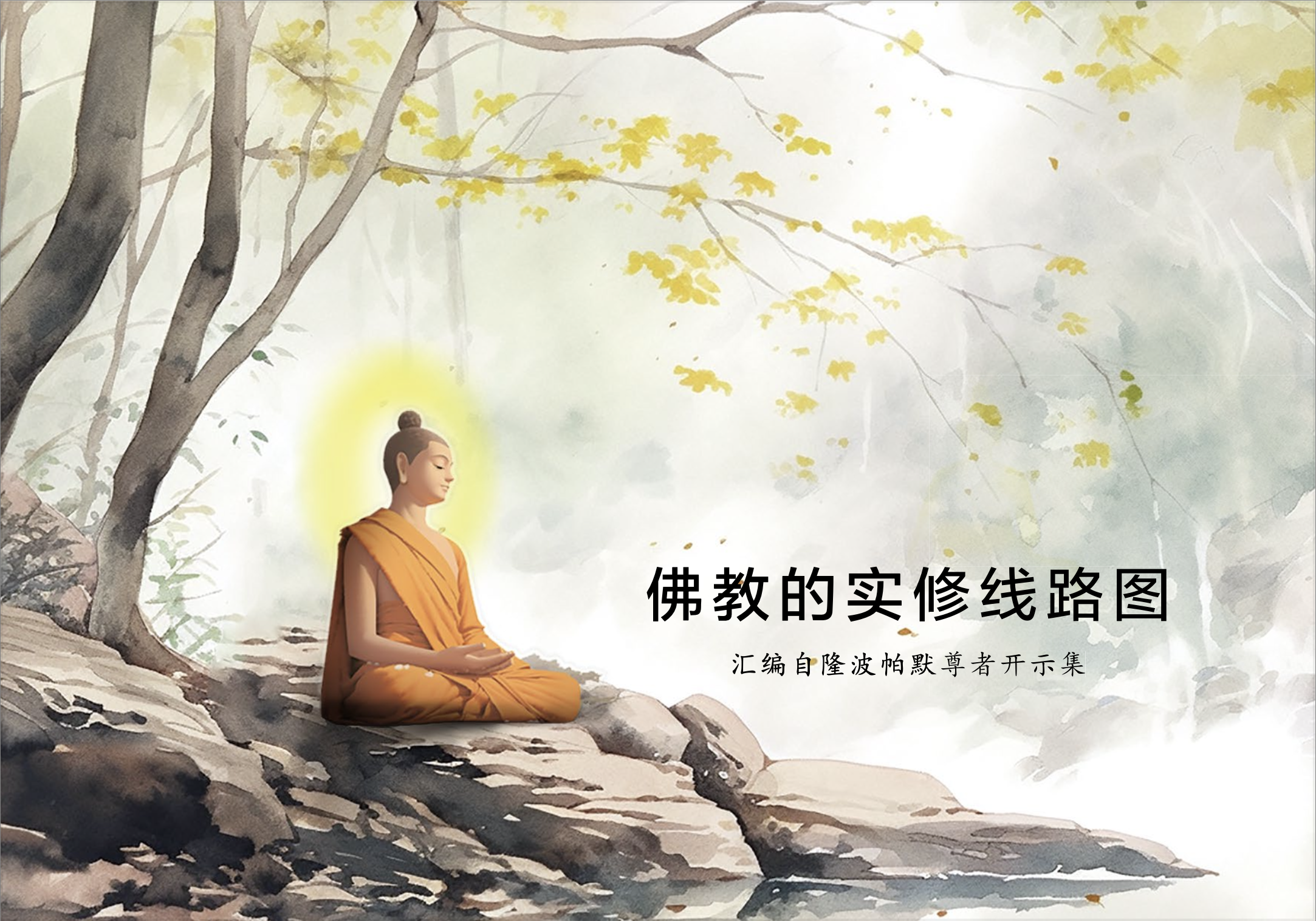 佛教的实修路线图